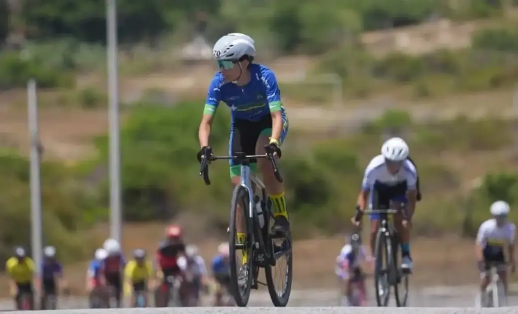 Piauí conquista 13 medalhas no ciclismo: Ciclista piauiense em ação na Copa Norte e Nordeste
