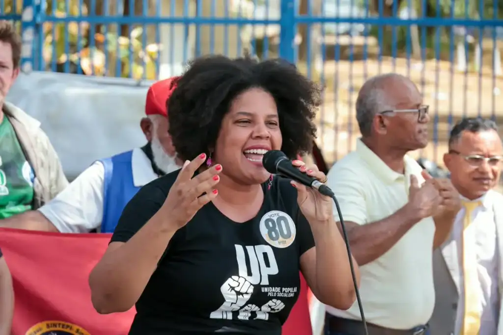 Samara martins reindustrialização teresina: Samara Martins defende propostas em agenda Teresina