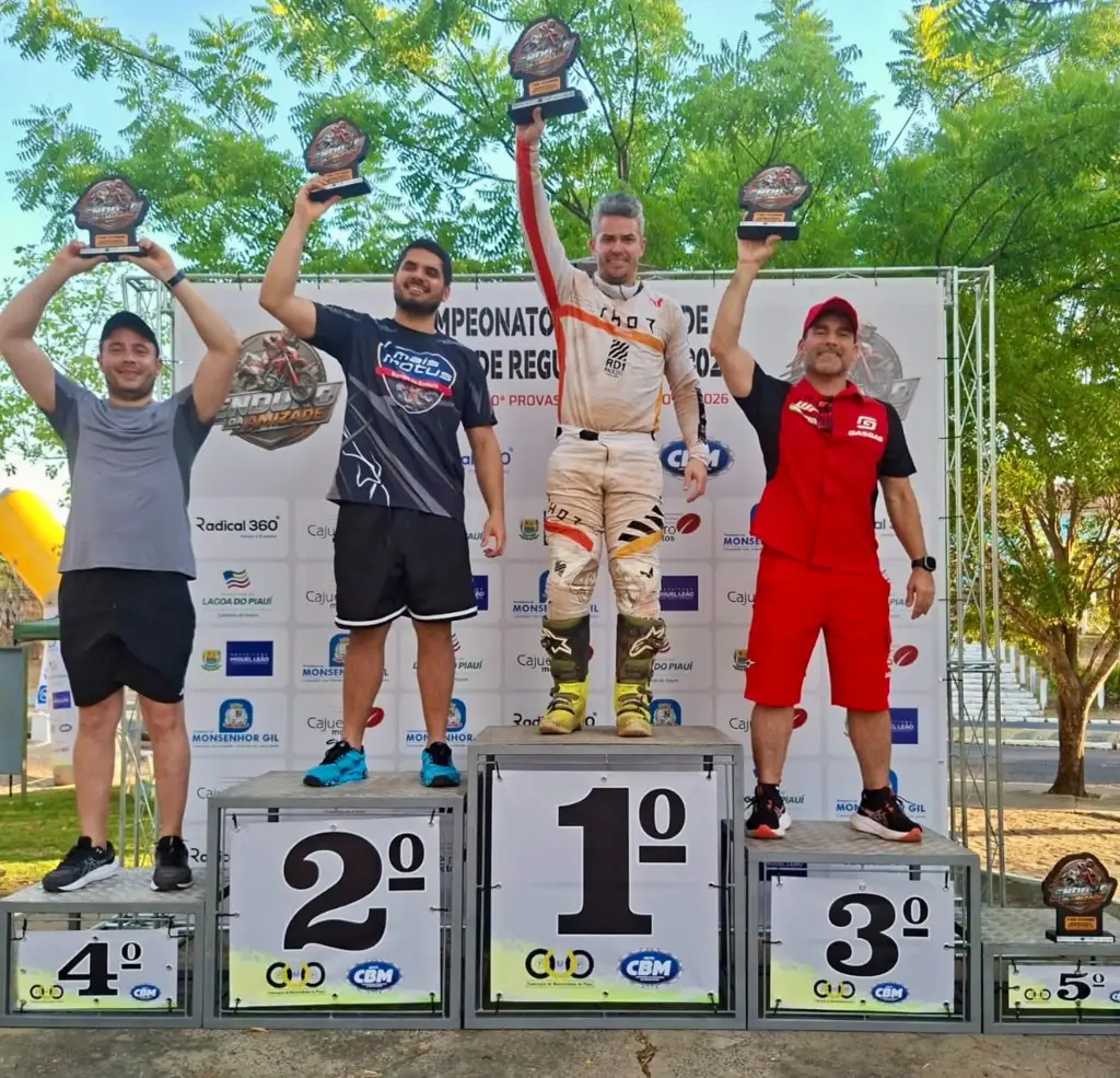 Vencedores 3º Enduro da Amizade Piauí recebem troféus