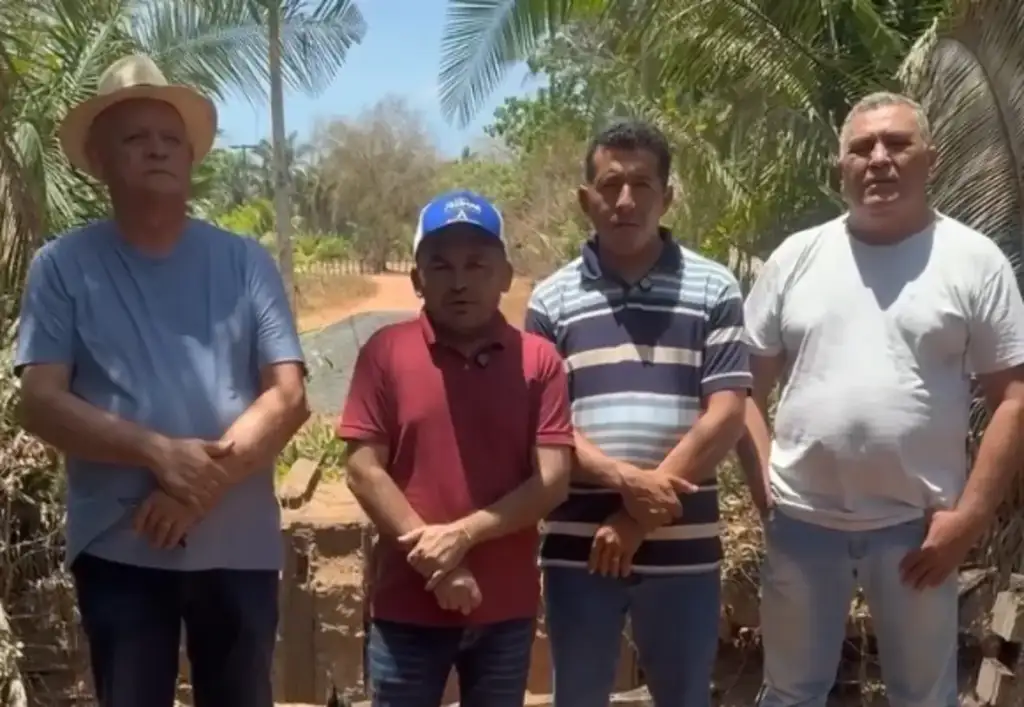 Ponte da muriçoca em são francisco do maranhão: Prefeito Francisco do Posto e equipe iniciam ponte Muriçoca