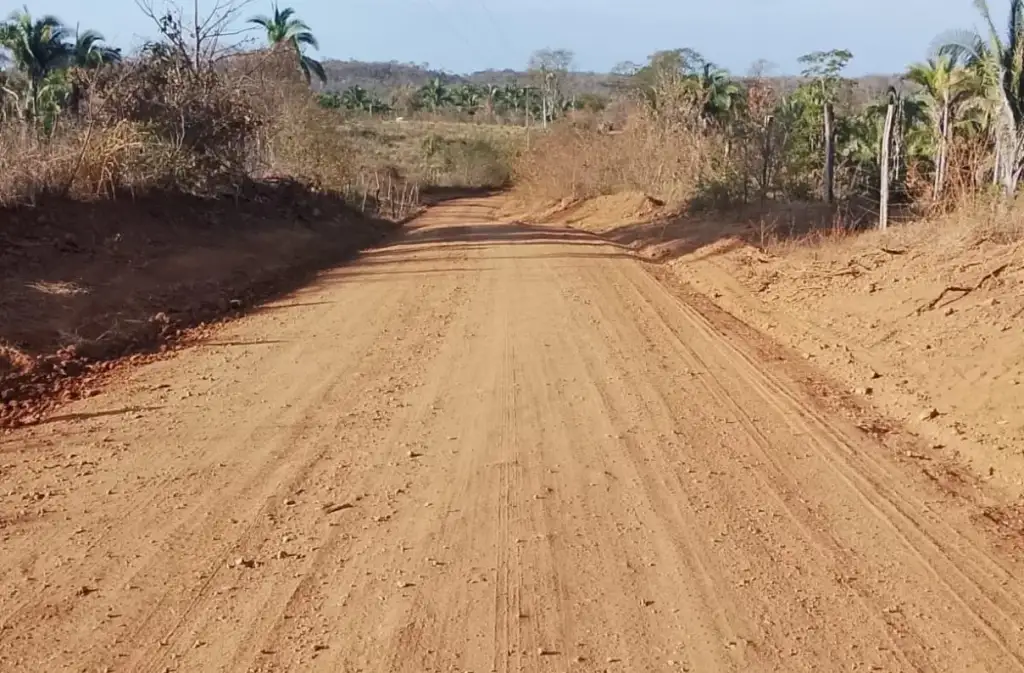 Estradas vicinais são francisco do maranhão: Estrada vicinal recuperada em São Francisco do Maranhão