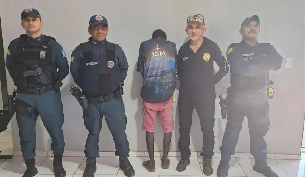 Homem preso em palmeirais por ameaçar advogada: Homem preso em Palmeirais por descumprir medida protetiva