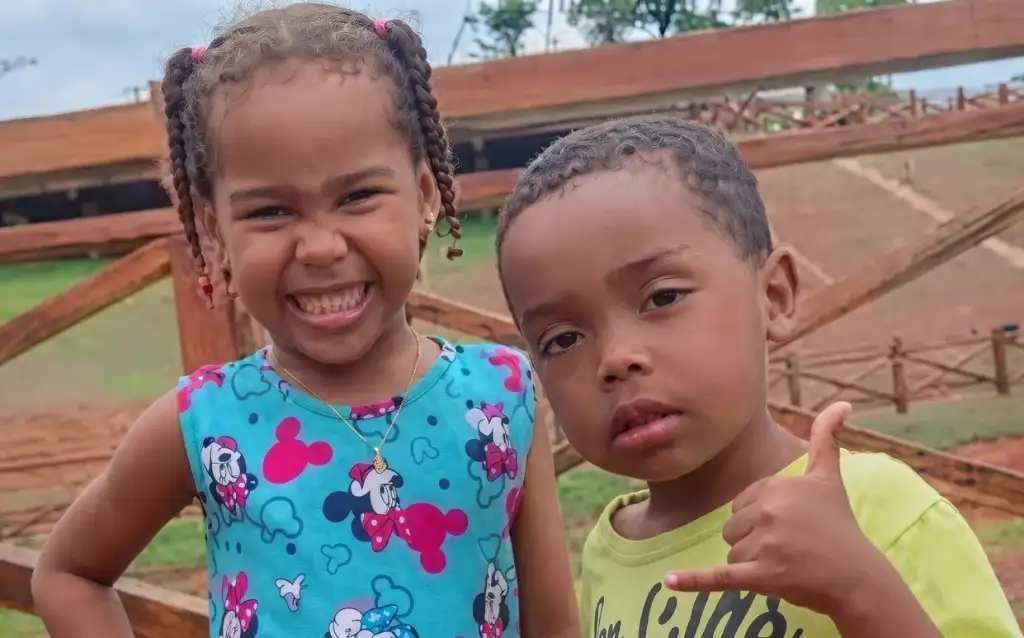 Ágatha Isabelly e Allan Michael, crianças desaparecidas em Bacabal