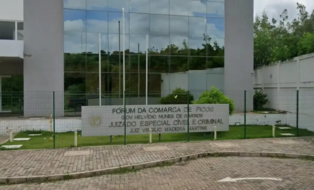 Homicídio qualificado condenado em picos: Fórum de Picos onde homem foi condenado por homicídio
