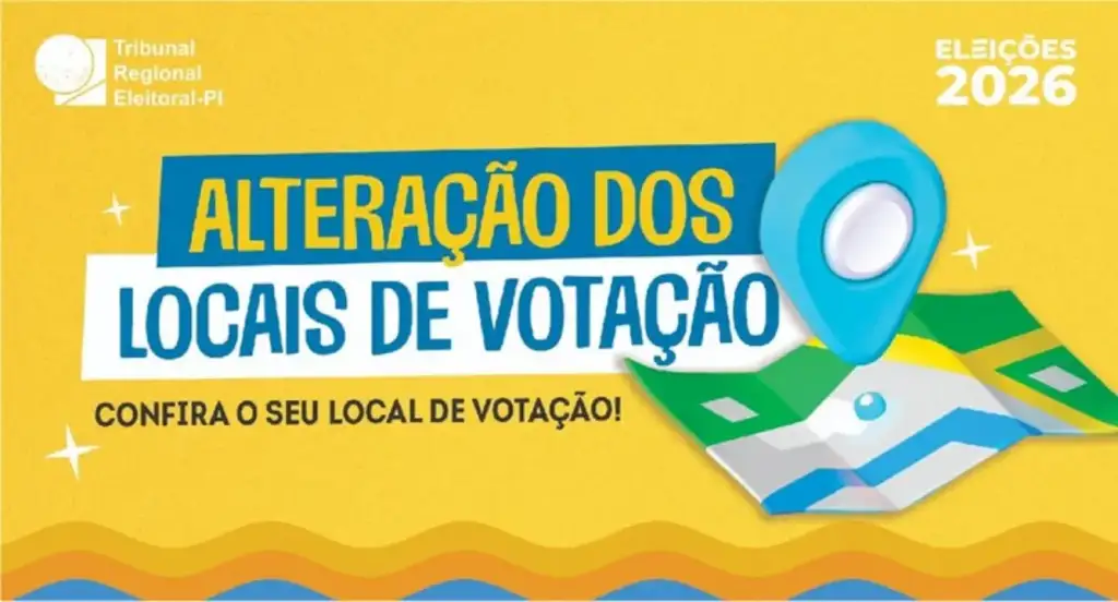 Locais de votação em teresina 2026: TRE-PI informa alteração locais votação Eleições 2026