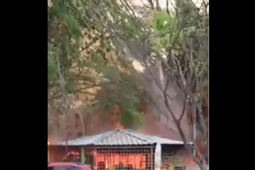 Incêndio destrói quiosque na Avenida Raul Lopes Teresina