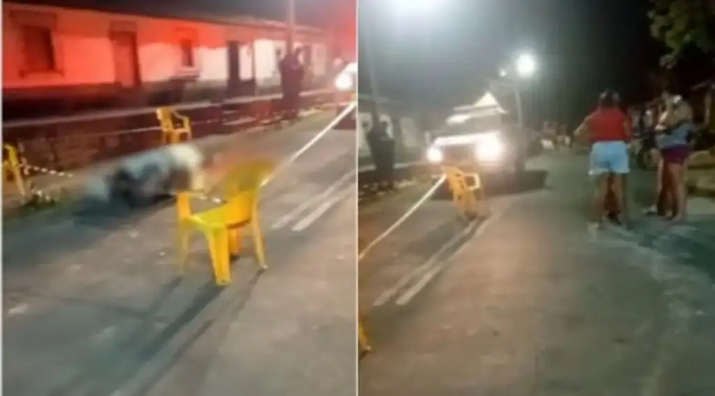 Homicídio a tiros em monsenhor gil: Local do assassinato de Maycon em Monsenhor Gil