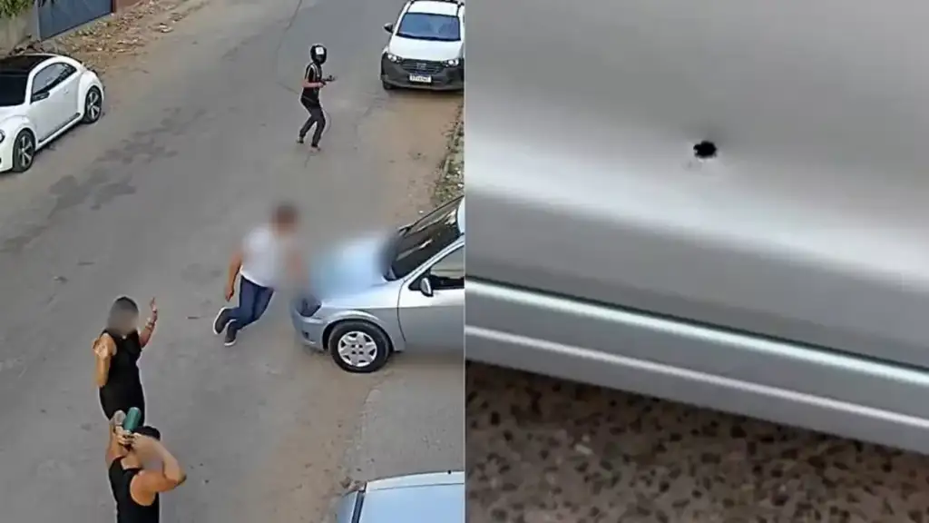 Influenciador assaltado em oficina de são luís: Assaltante atira em carro de influenciador em São Luís