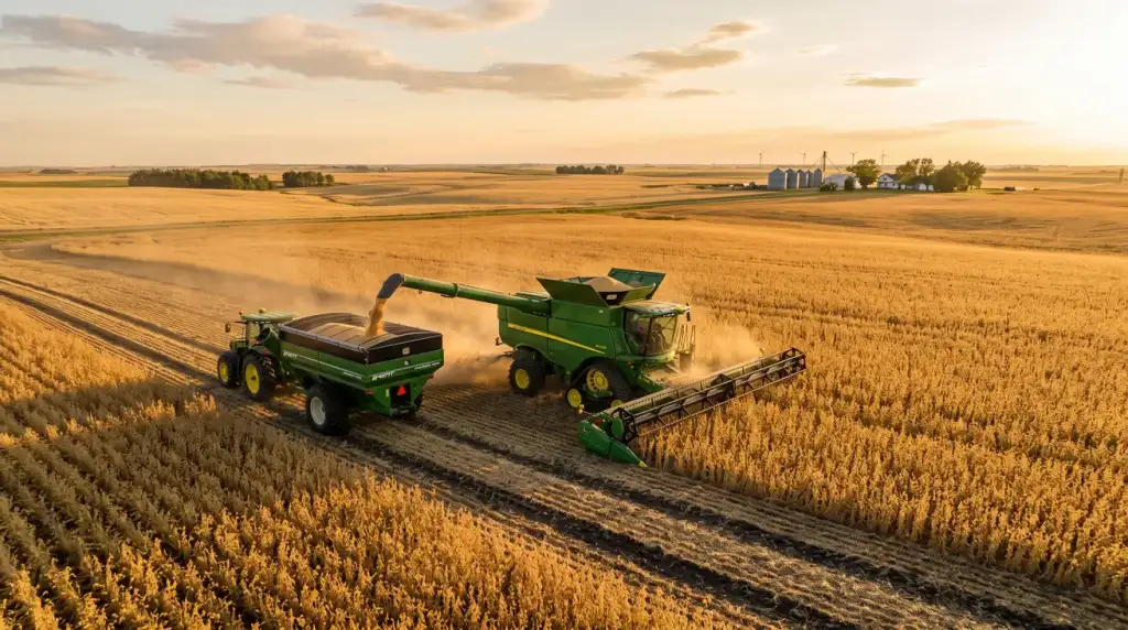 Concentração da produção agrícola no piauí: Colheita mecanizada impulsiona riqueza agrícola no Piauí