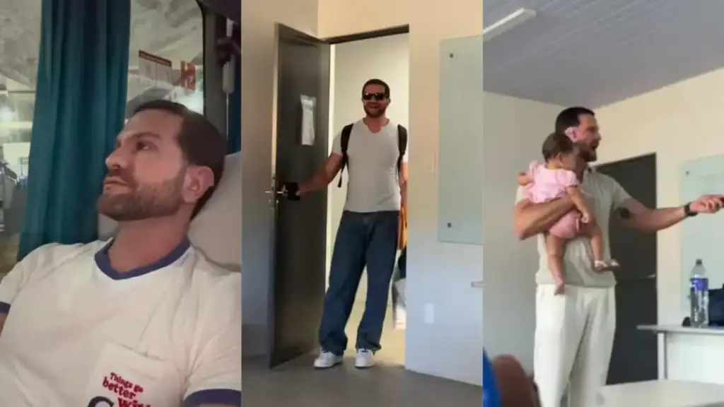 Professor uespi segura bebê de aluna em floriano: Professor da Uespi dá aula com bebê no colo