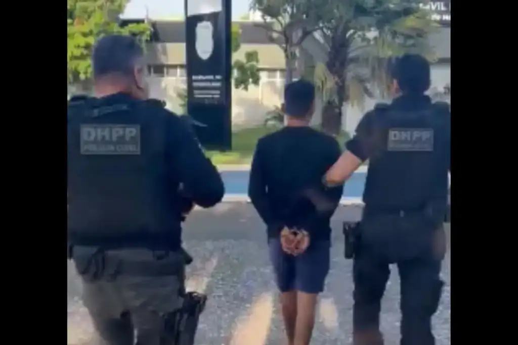 Suspeitos de homicídio presos em teresina: Suspeito de homicídio é preso pela Polícia Civil em Teresina.