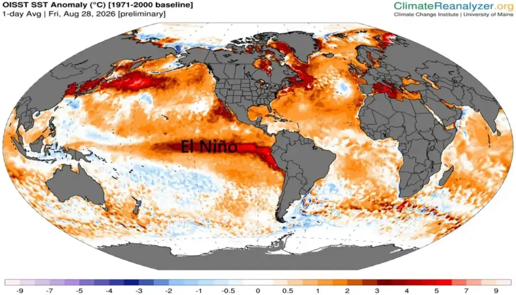 B-r-o-bró no piauí calor e alerta: Mapa global El Niño intensifica calor Piauí