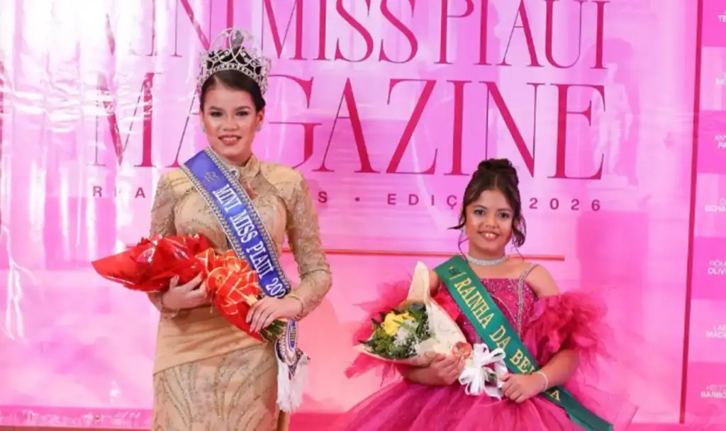 Vanessa Medeiros eleita Mini Miss Piauí 2026