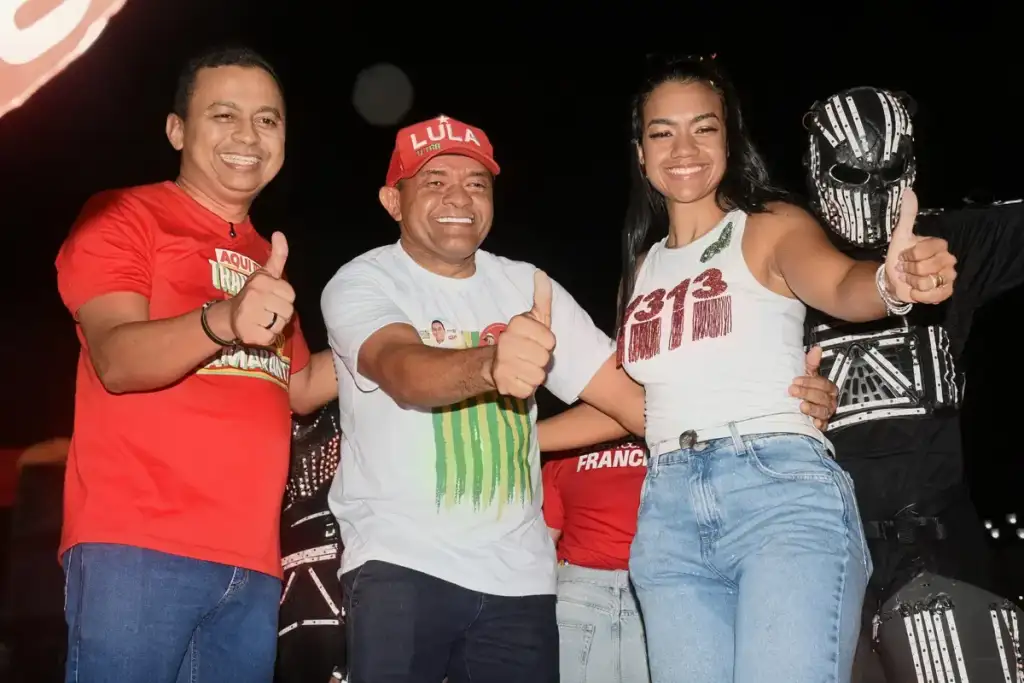 Dr. francisco costa campanha em amarante: Dr. Francisco Costa saúda apoiadores em campanha Amarante