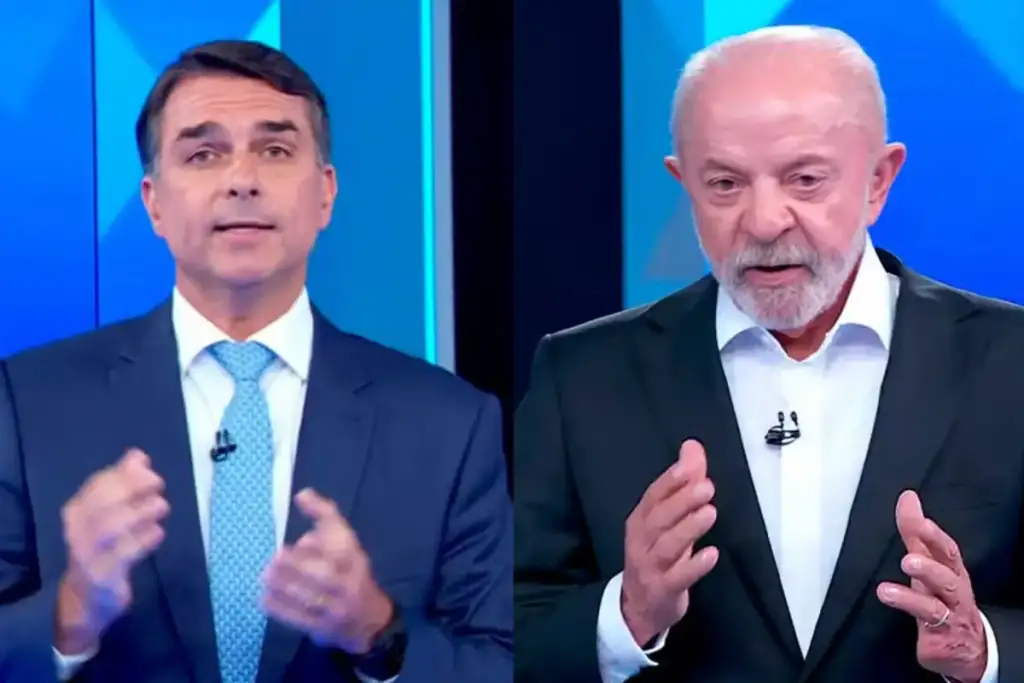 Debate presidencial 2026 tv globo: Lula e Flávio Bolsonaro no debate presidencial 2026