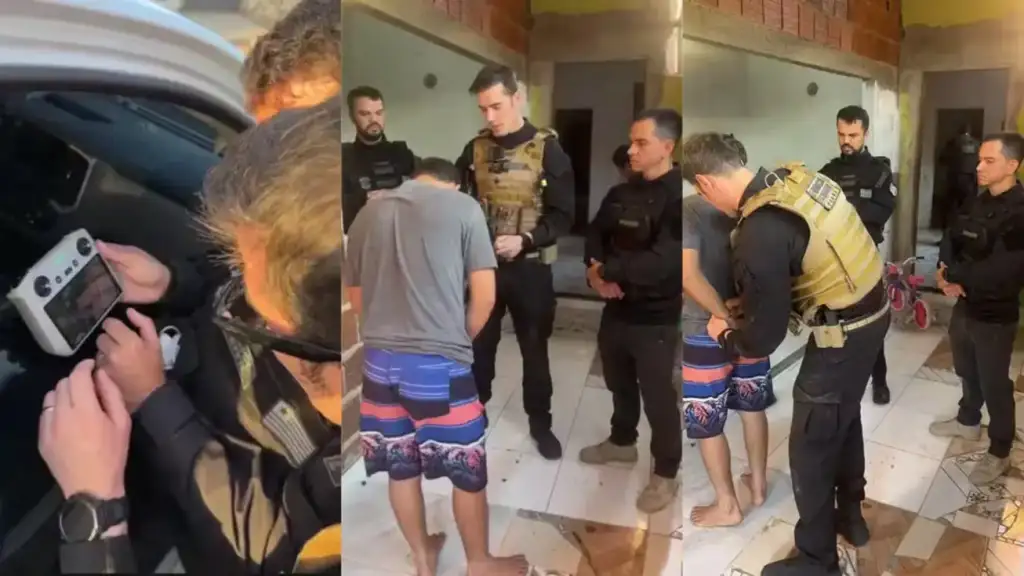 Drone flagra suspeito com drogas em luís correia: Drone flagra suspeito e polícia realiza prisão em Luís Correia