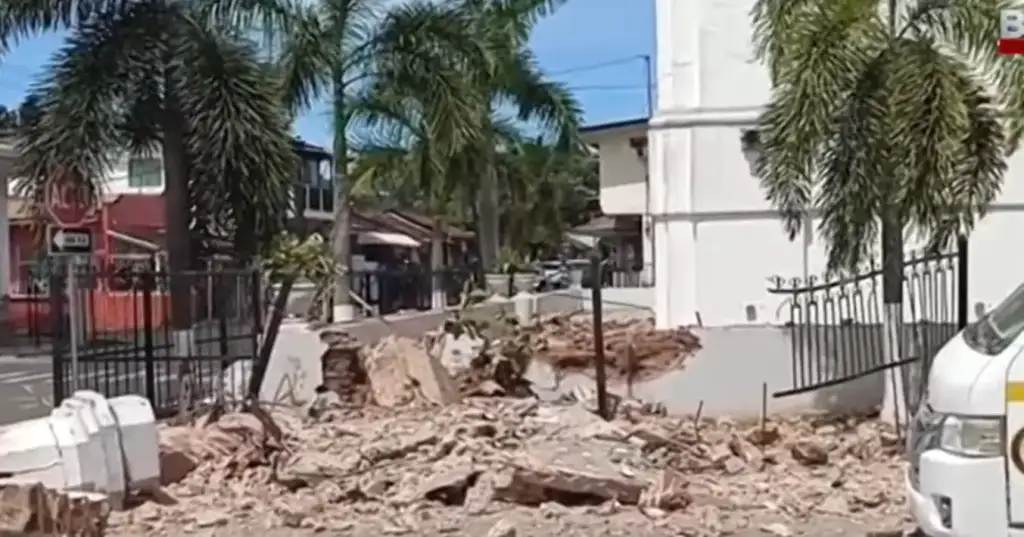 Terremoto 7: Danos estruturais após terremoto de 7,7 no Panamá