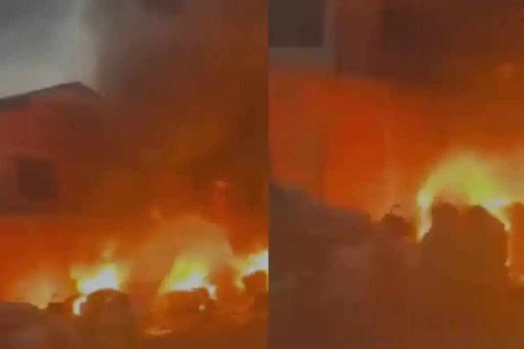 Incêndio depósito reciclagem teresina: Incêndio atinge depósito de reciclagem em Teresina