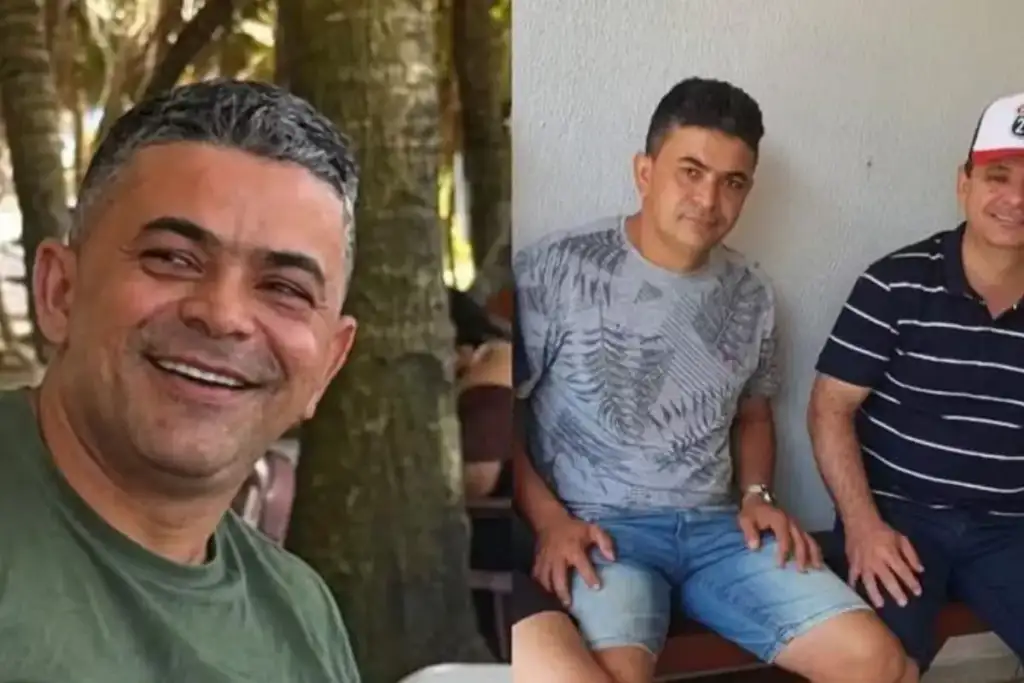 Afogamento na praia da sabiaguaba fortaleza: Empresário Antonio Valtenir Costa com irmão deputado Nizo Costa